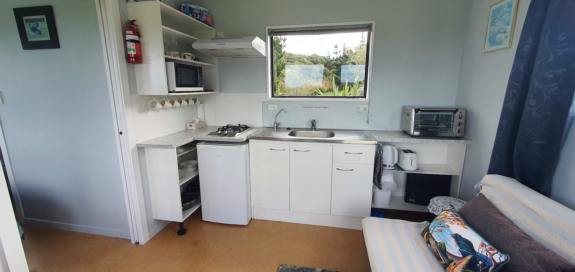 well equipped kitchen